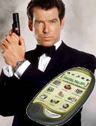 Pierce Brosnan und Nokia UMTS-Desginstudie